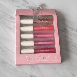 ELLE Makeup Beauty Accessories Five Piece Tinted Lip Hydrating Lip Oil Set